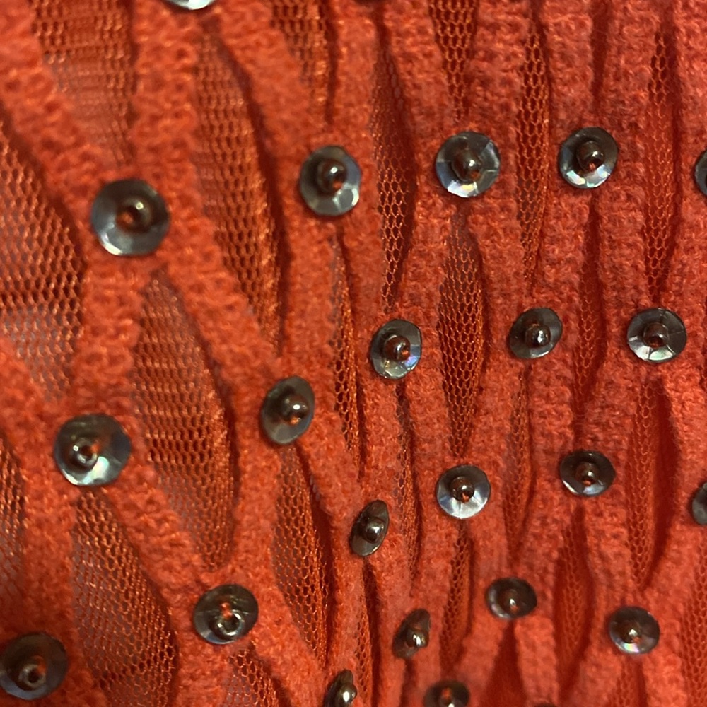 Orange Sleeveless Top. Lane Bryant Size 26/28. - Picture 3 of 5
